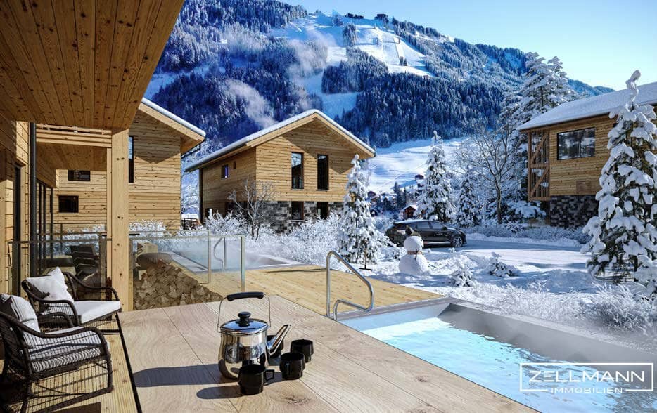 Exklusive Gardenlodge mit Garten