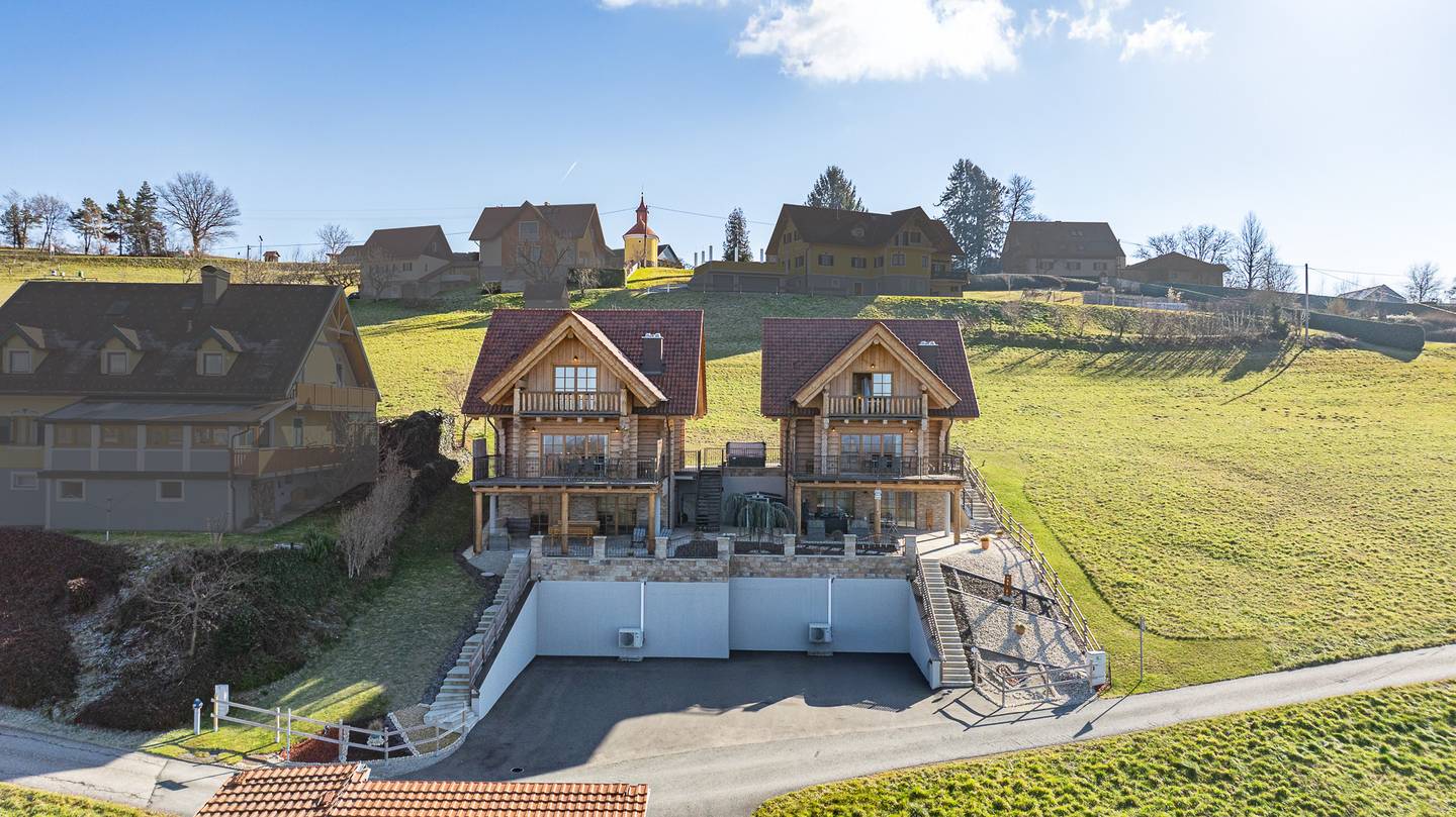 Blockhaus-Chalet A, 177m², Gleinstätten