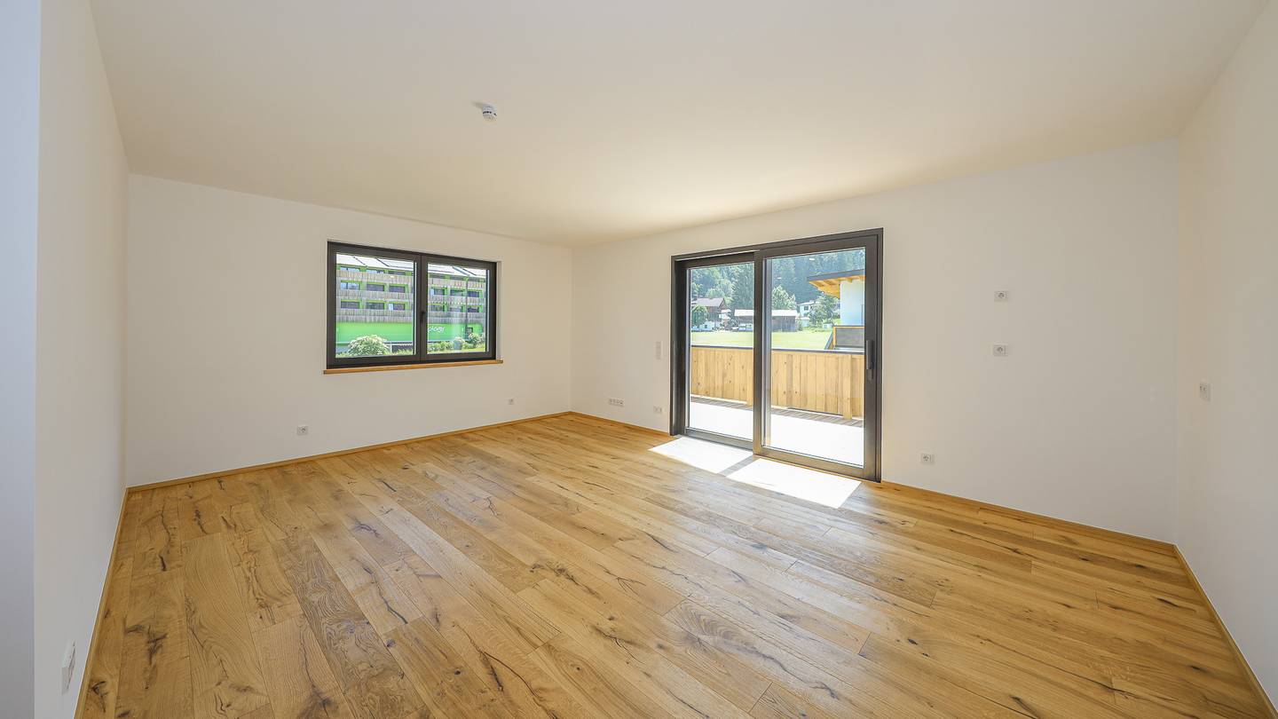 Wohnung Neubau mit Panoramablick auf die Bergwelt