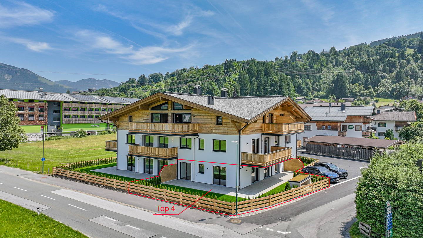 Erdgeschosswohnung mit Terrasse und Garten
