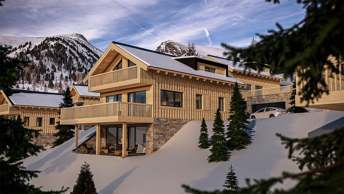 Alm-Chalet 1 mit Panoramablick