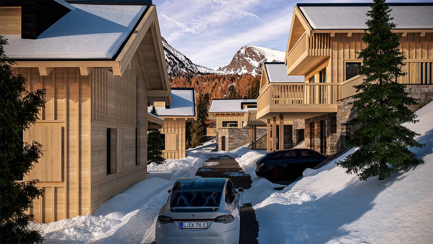 Alm-Chalet 1 mit Panoramablick