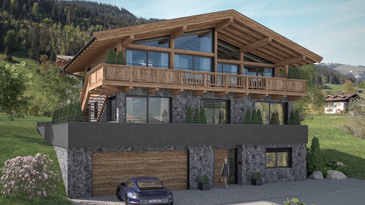 Luxusvilla mit Kaiserblick in Going