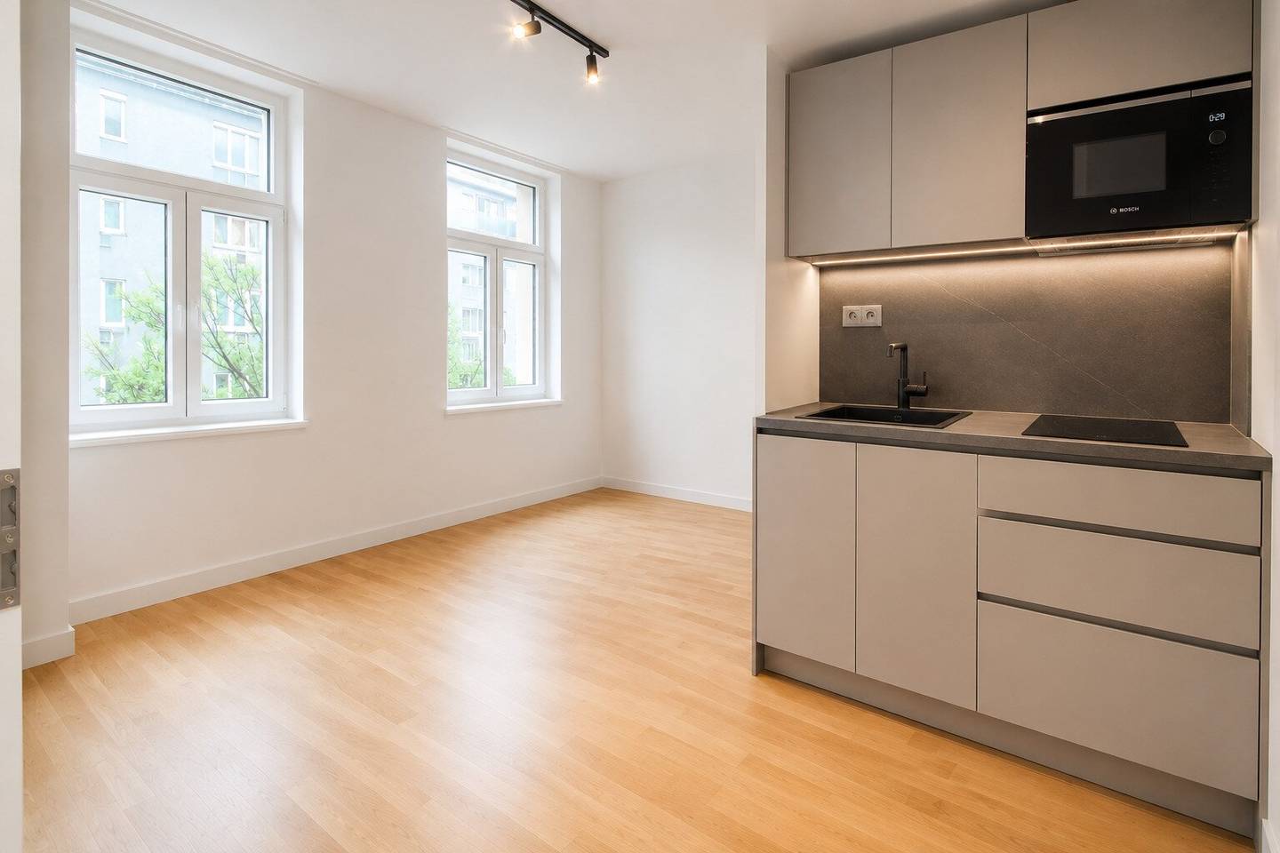 Wohnbereich / offene Küche
