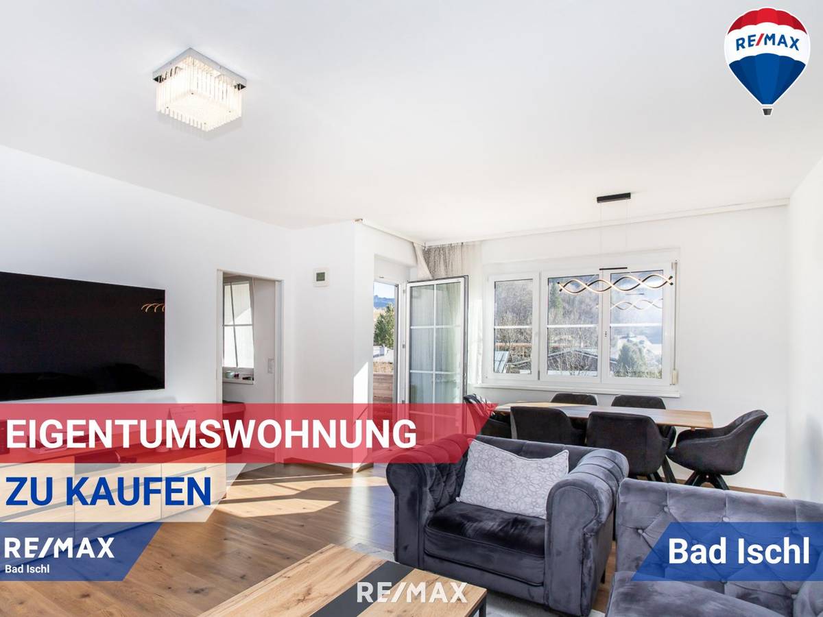 Sanierte 3-Zimmer-Wohnung mit Loggia in Bad Ischl