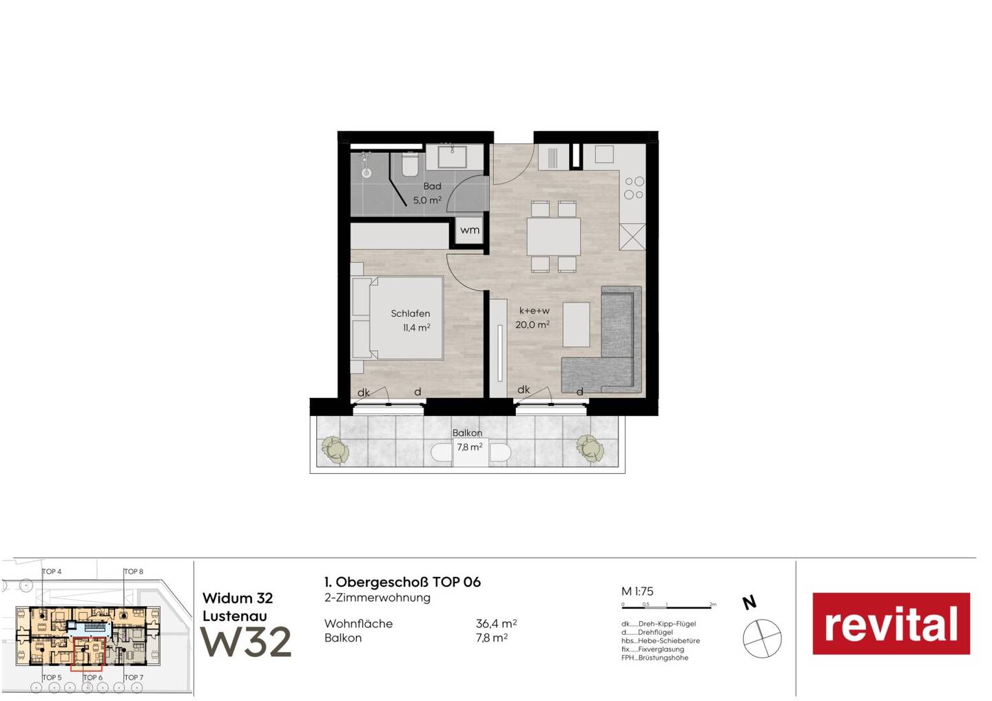 Apartment new build south facing balcony