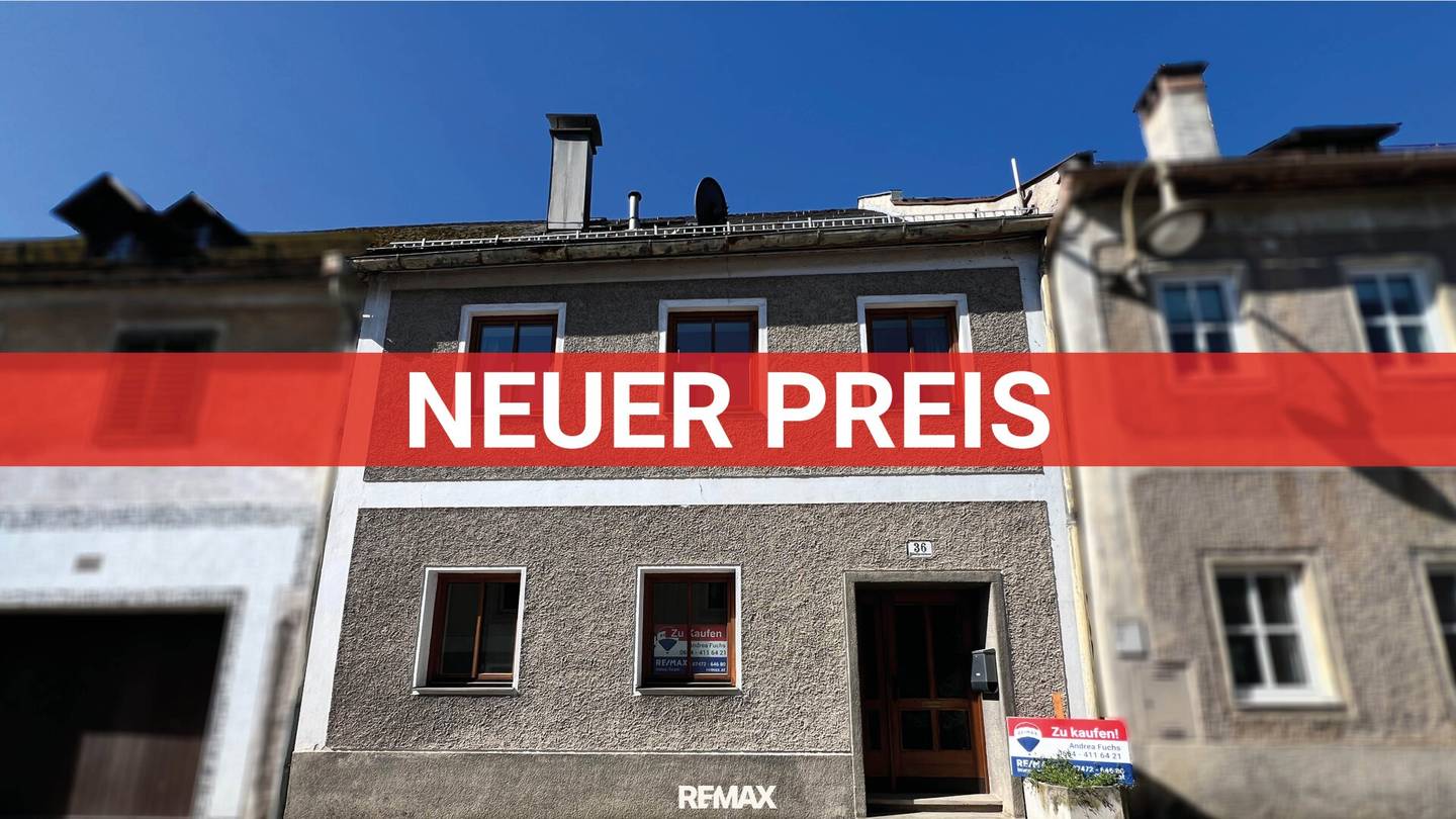 Zentrales Wohnhaus mit Garten in Waidhofen