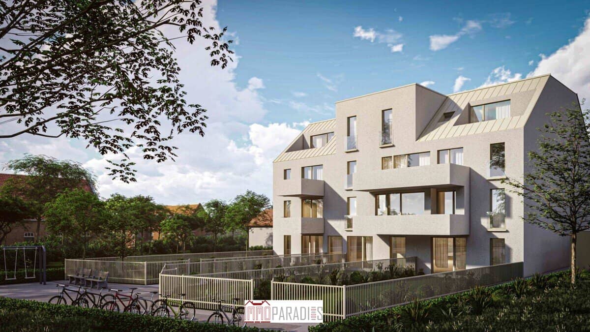 Stadtvilla Oberlaa, Neubau
