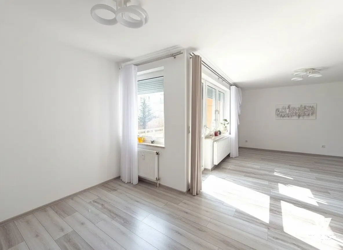 Spacious three room apartment with loggia and underground parking