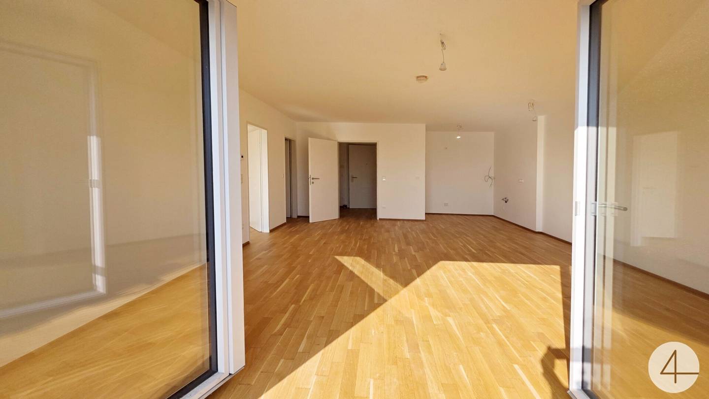 Wohnung barrierefrei mit Aufzug und Fußbodenheizung Neubau