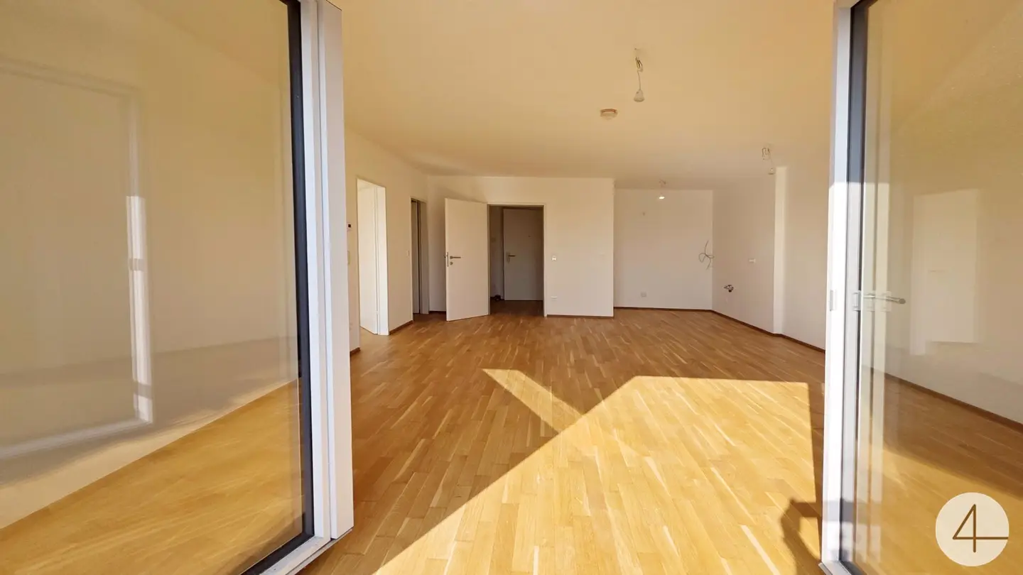 Barrier free apartment with elevator and underfloor heating new build