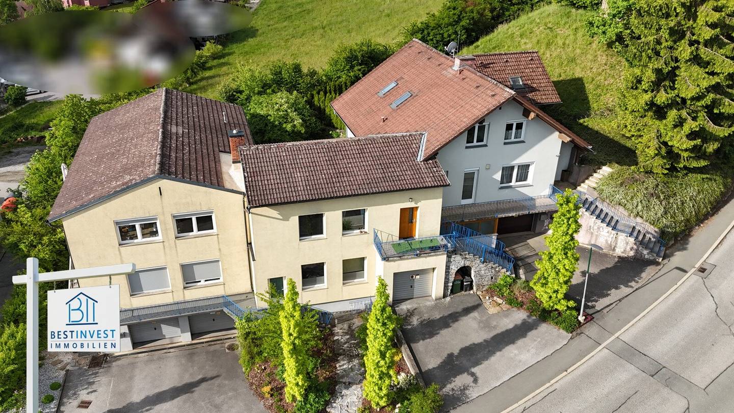 Vermietetes Zinshaus mit zusätzliches Bauland