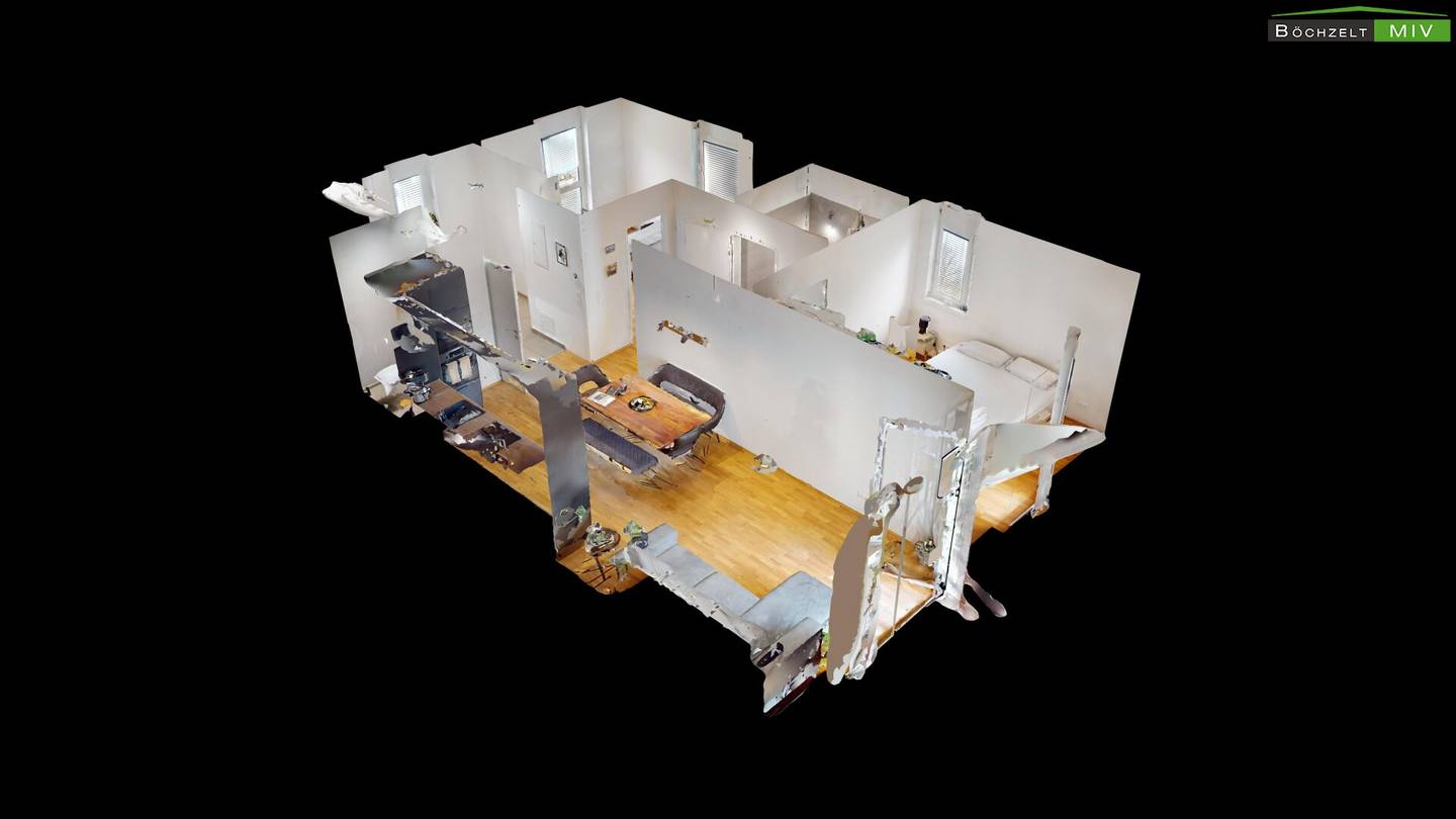 Neubau Wohnung Mur Blick Südbalkon
