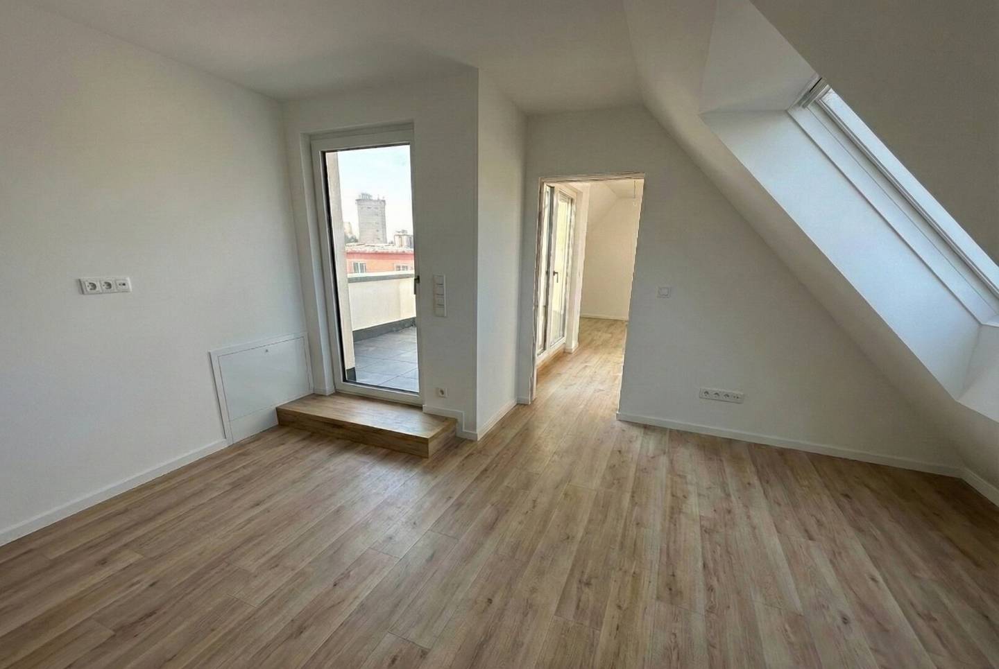 Maisonette mit Dachterrasse, 104m²