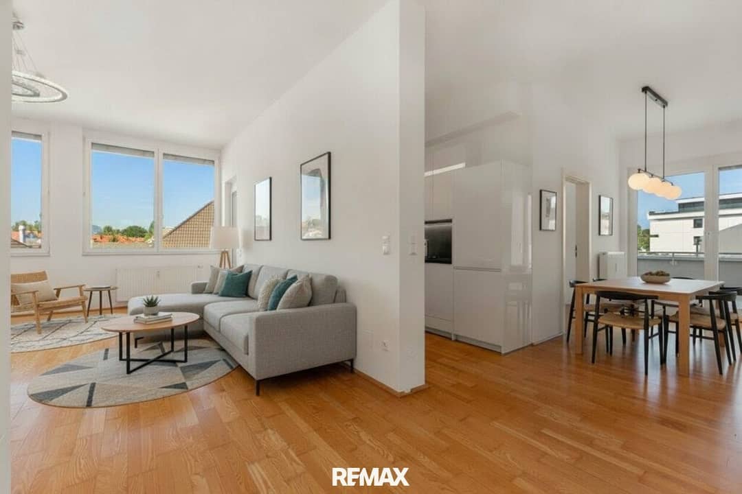 Wohnung mit Dachterrasse und Tiefgaragenplätzen