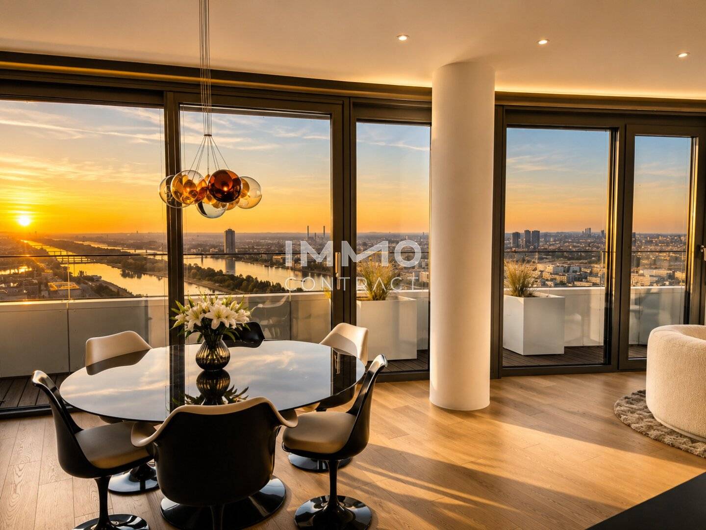 Apartment with Danube view Danubeflats first occupancy