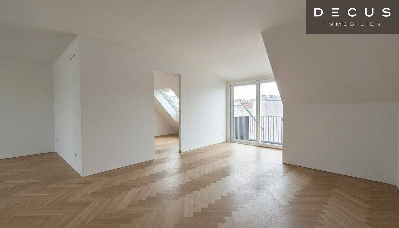 Penthouse mit Dachterrasse und Blick über Wien