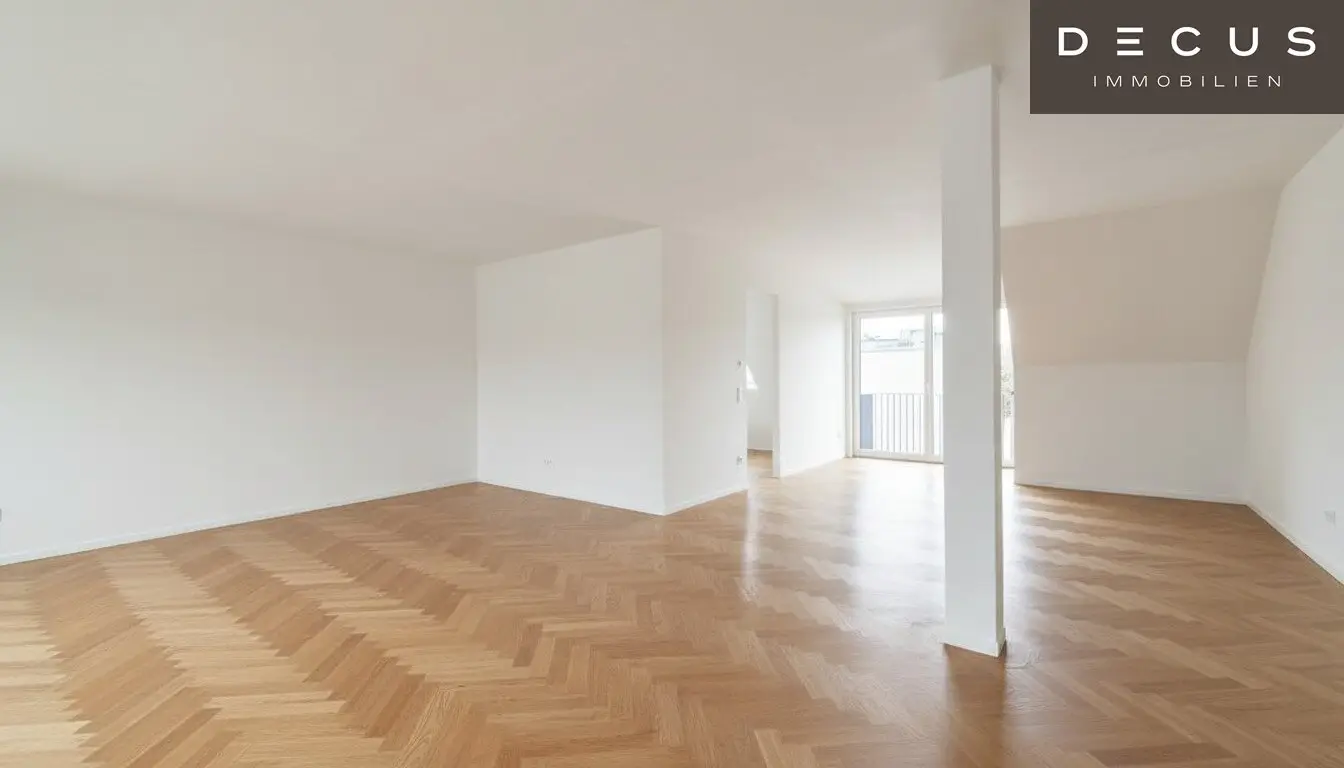 Penthouse with roof terrace and views of Vienna