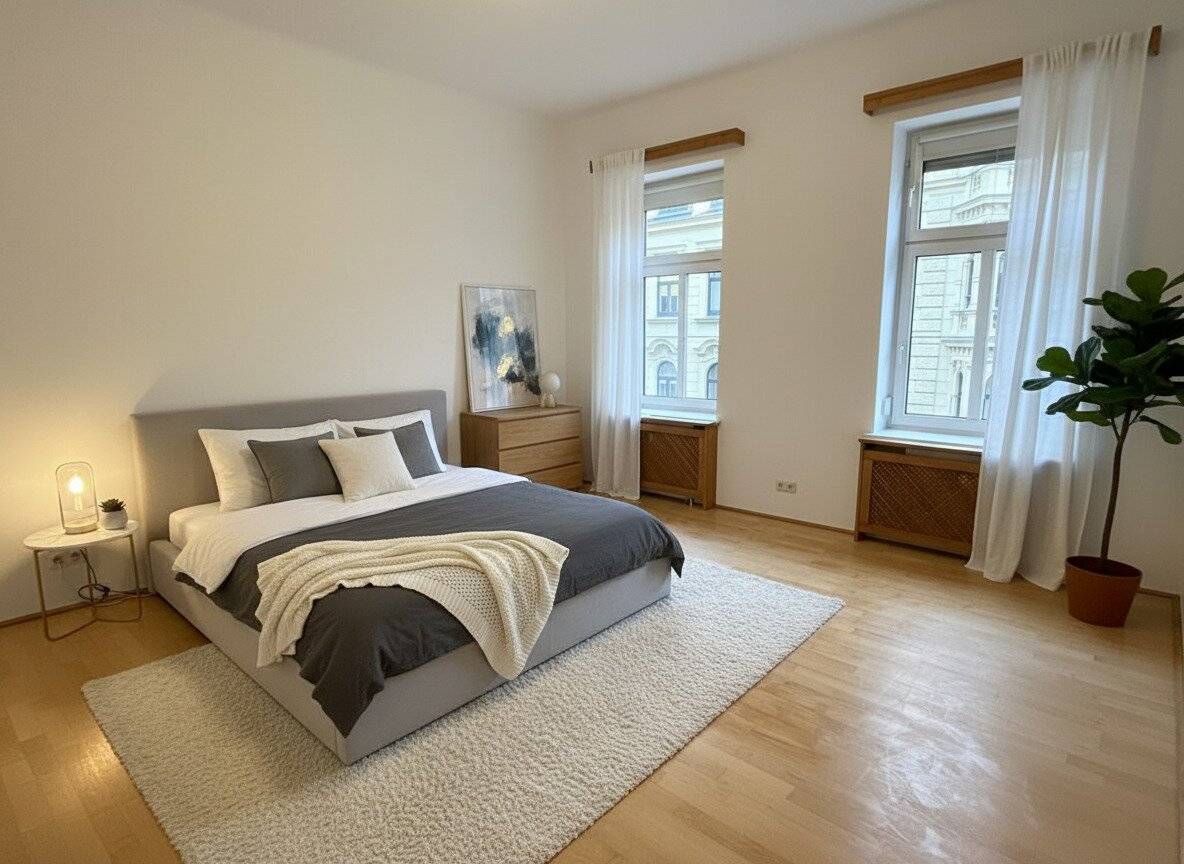 Wohnung auf ganzer Etage nahe Rochusmarkt