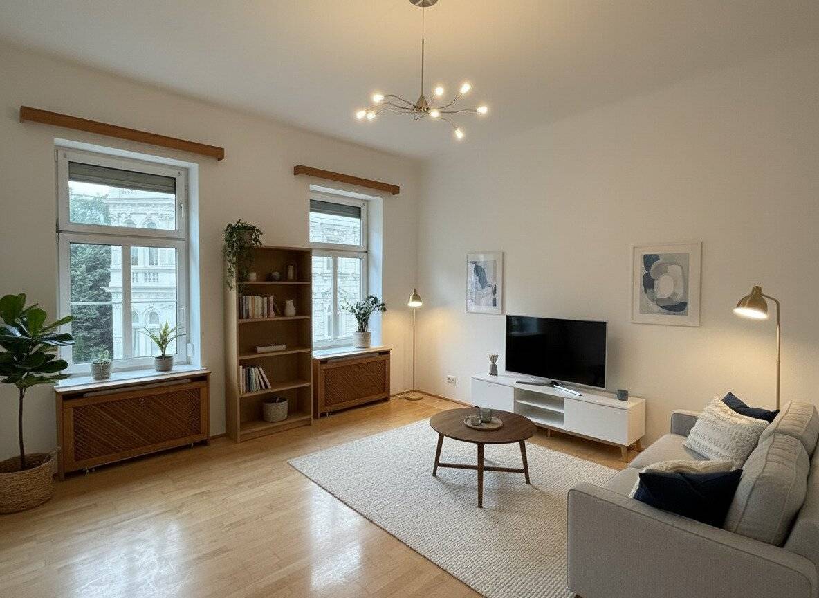 Wohnung auf ganzer Etage nahe Rochusmarkt