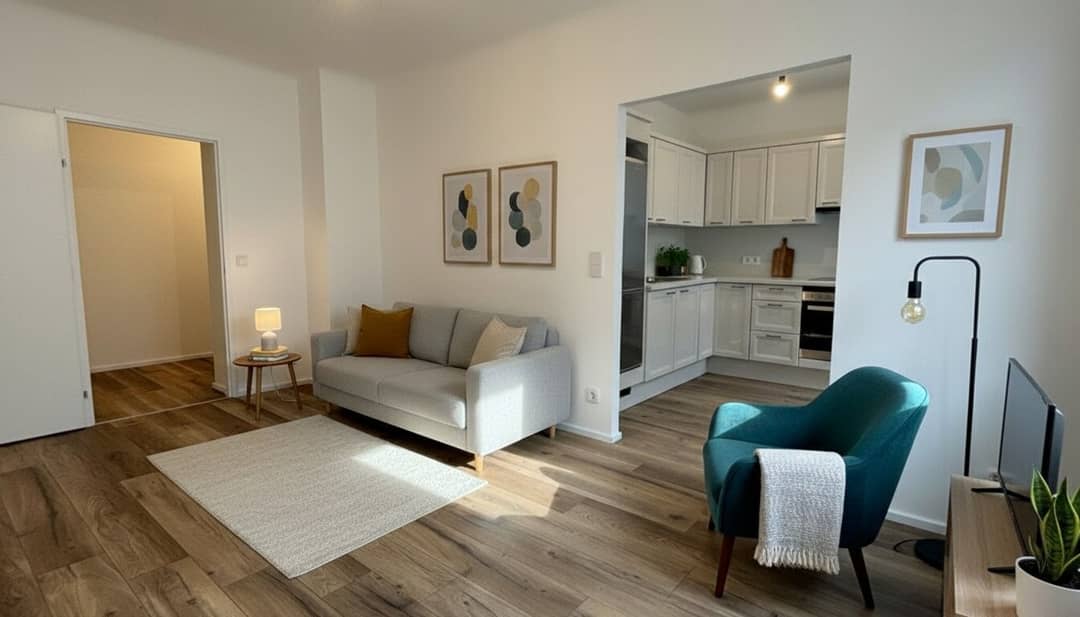 Helle Wohnung mit Loggia in gepflegtem Neubau