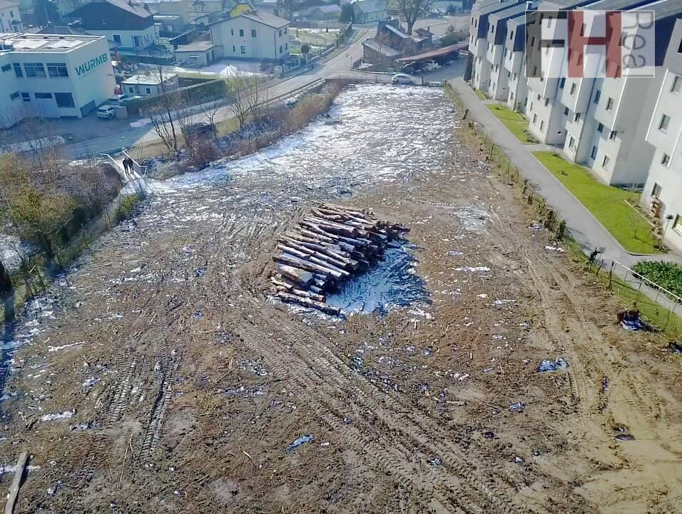 Zentrumslage. herrliche Fernsicht, baubewilligte WNFL 1.352m², Grundstück 3.674m², Privat, auch Bauträger!