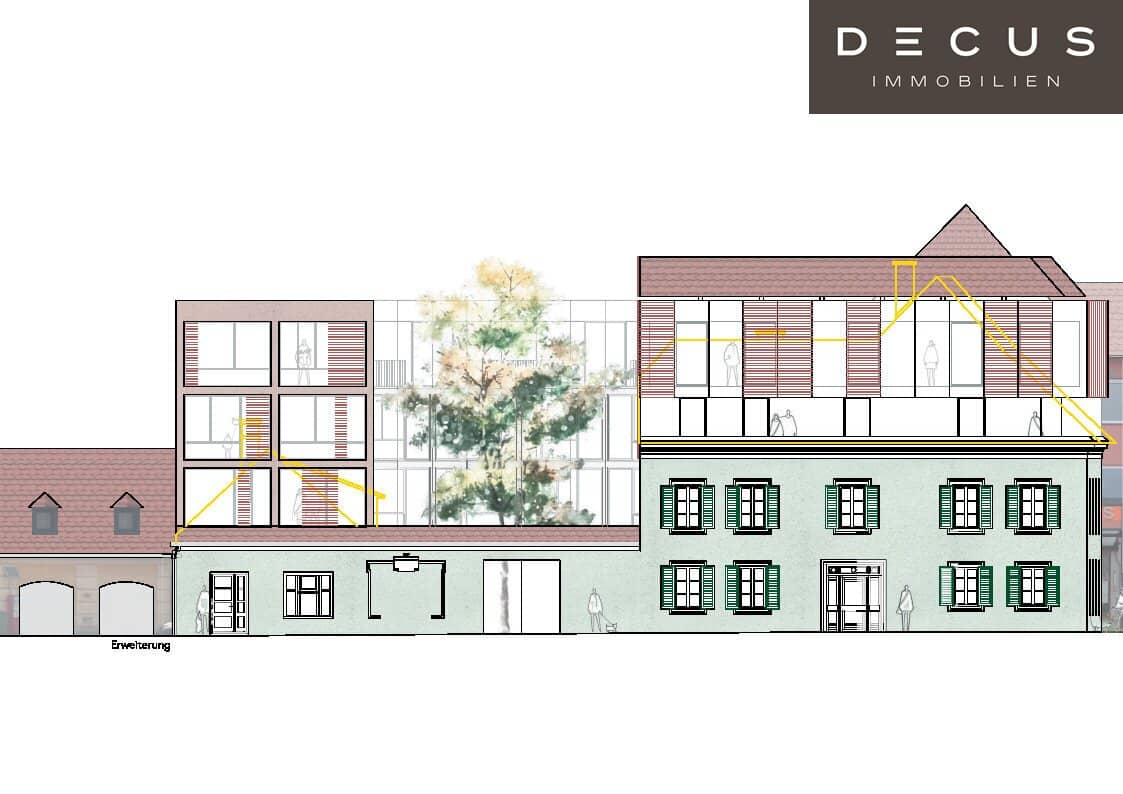Hotelprojekt am Hauptplatz Fürstenfeld - 1.468 m², 39 Zimmer, zentral
