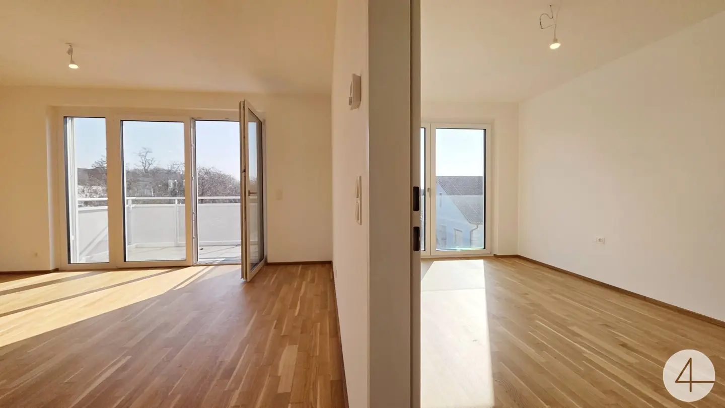 Neubauwohnung Barrierefrei und Fußbodenheizung