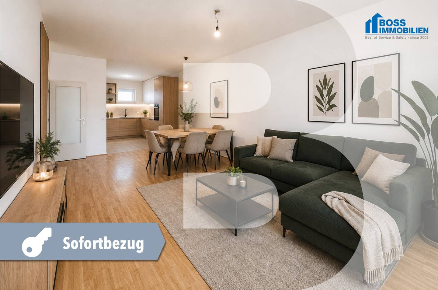 Apartment with large loggia in Linz center