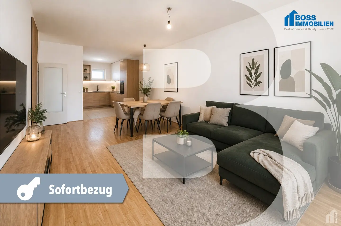 Wohnung mit großer Loggia in Linz Zentrum