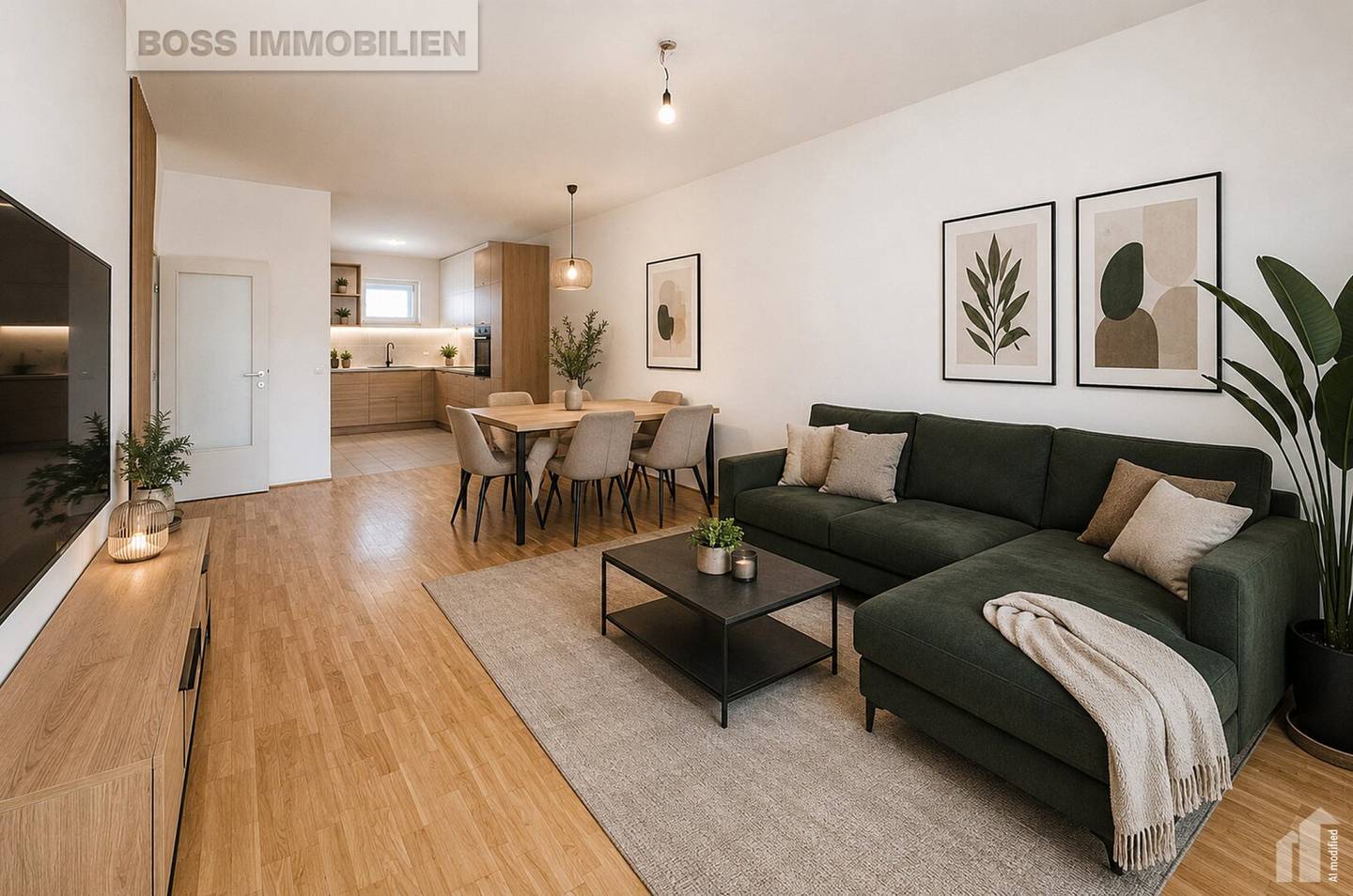 Apartment with large loggia in Linz center