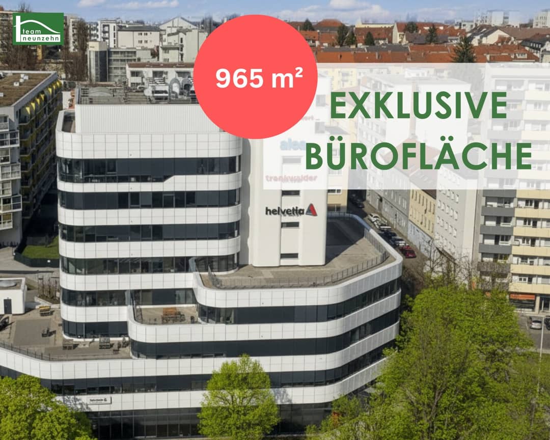 Office Floor 965m² Gürtelturm Graz