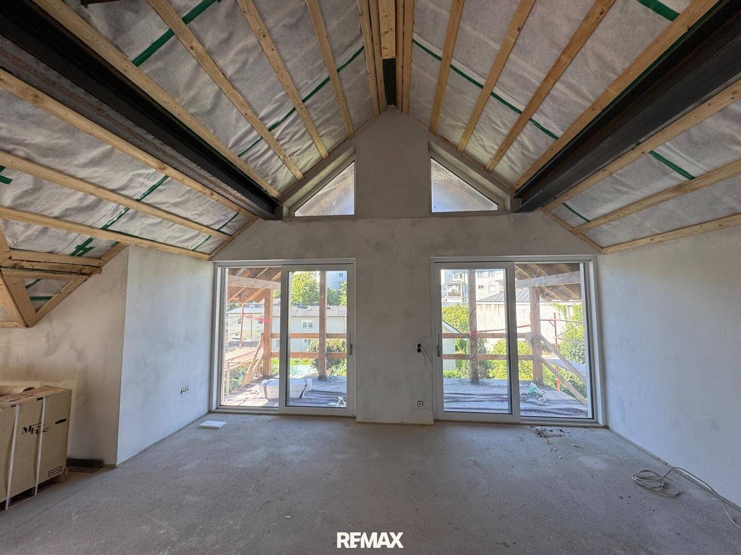 Dachgeschosswohnung Zentrum Loggia Traunsteinblick
