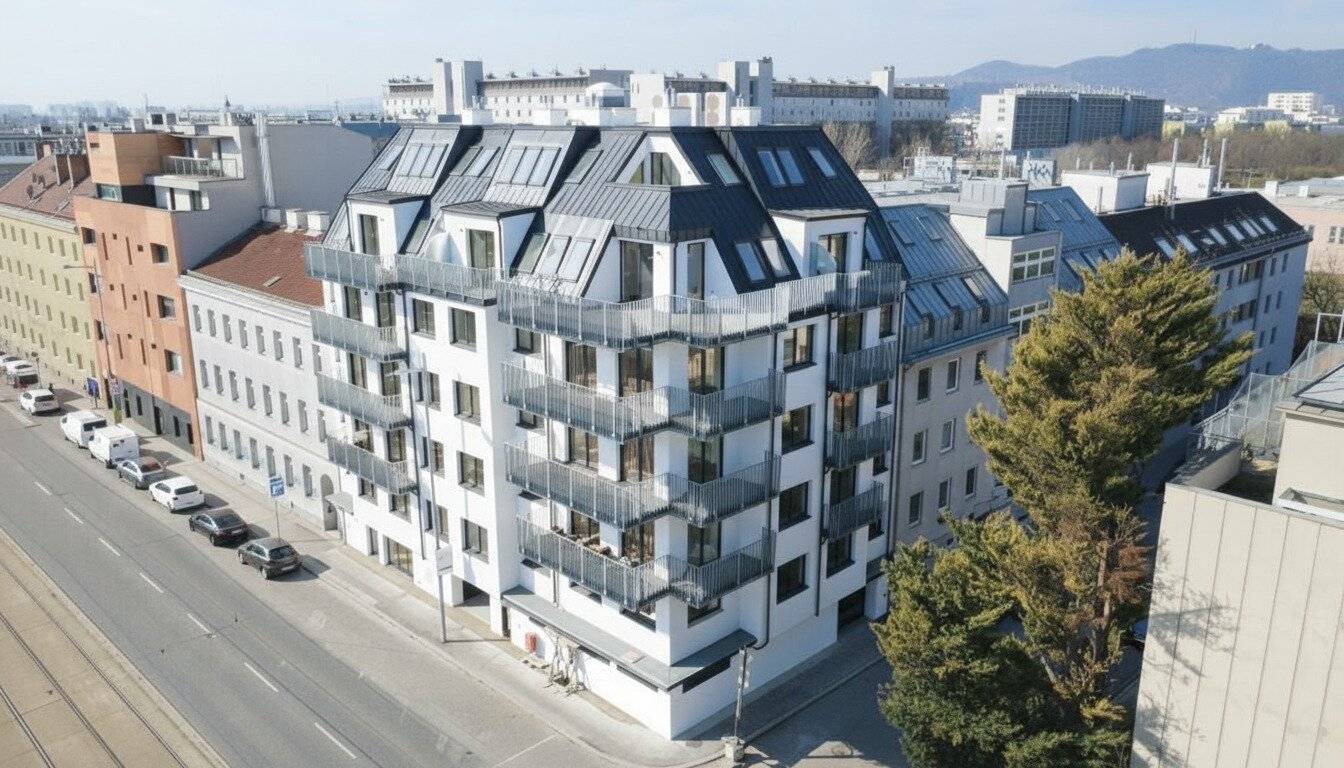 Modernes 7-geschoßiges Neubauprojekt Brünnerstraße 105, Wien 1210