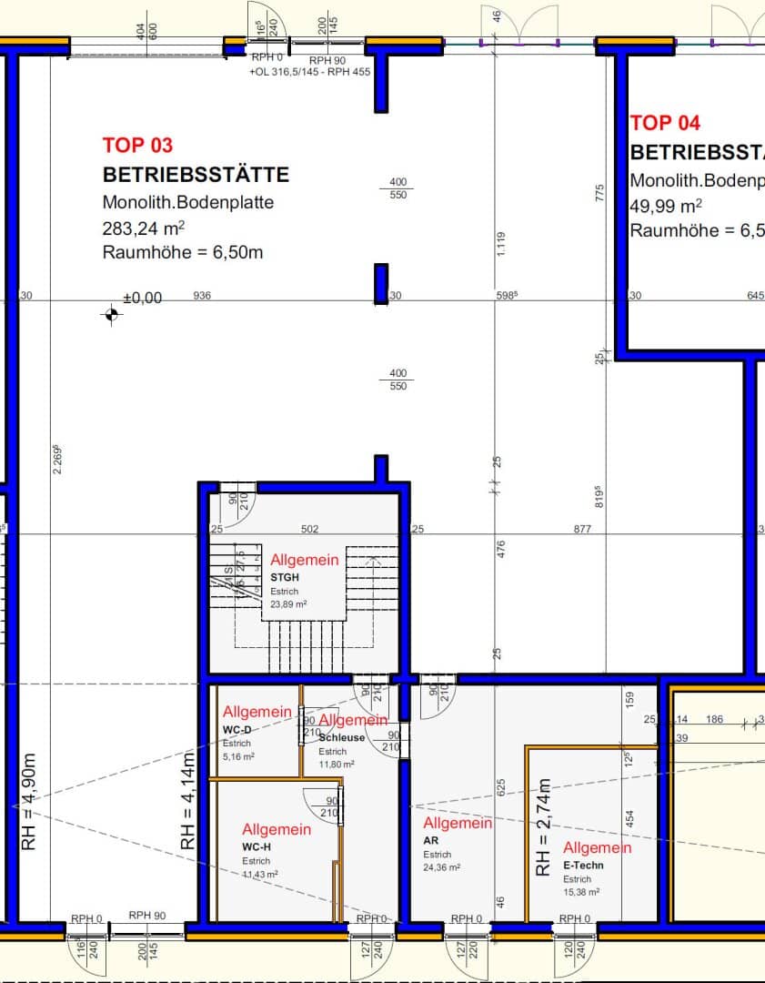 Commercial spaces 50-308 m² Ansfelden