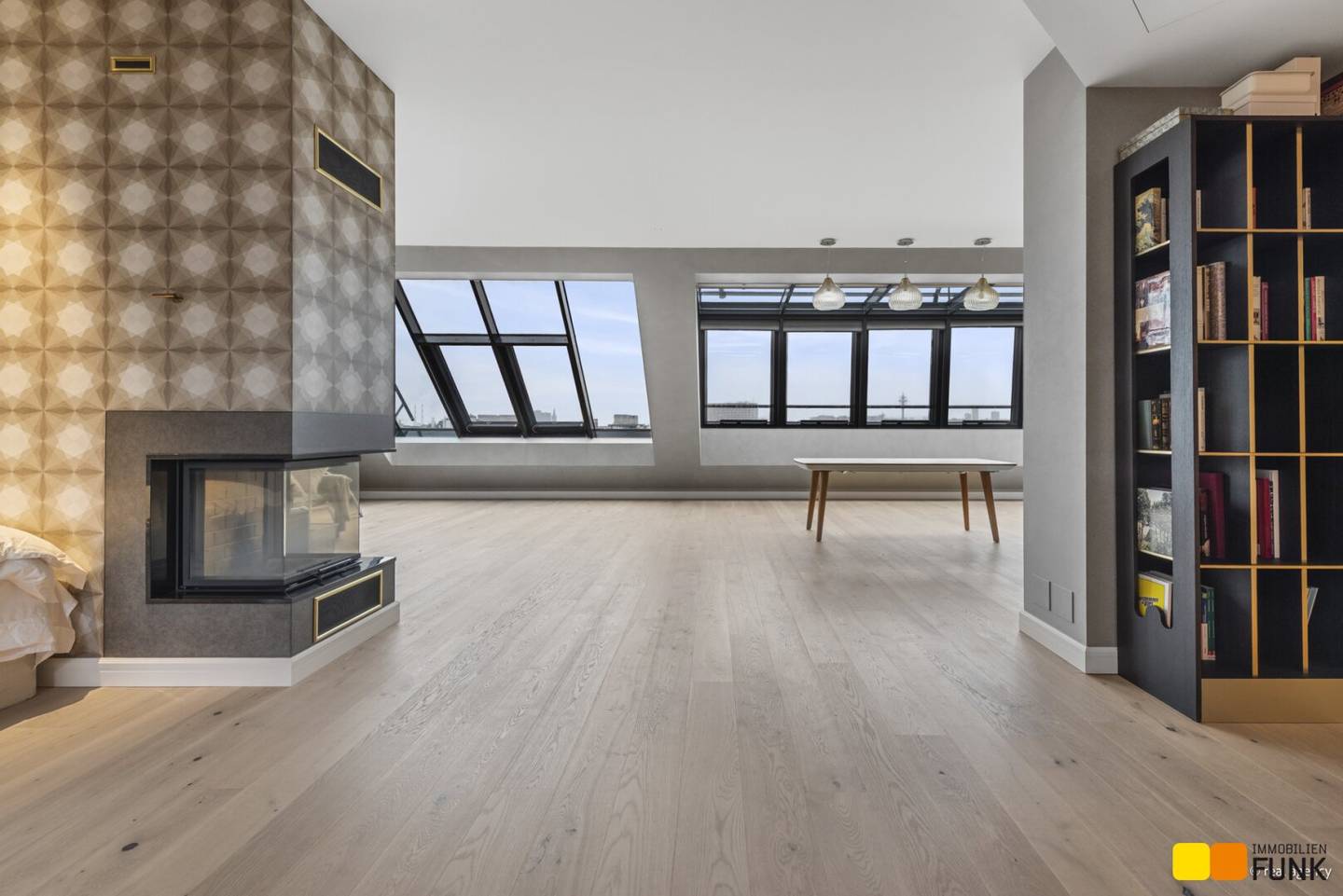 Dachgeschosswohnung mit großer Dachterrasse nahe Stadtpark