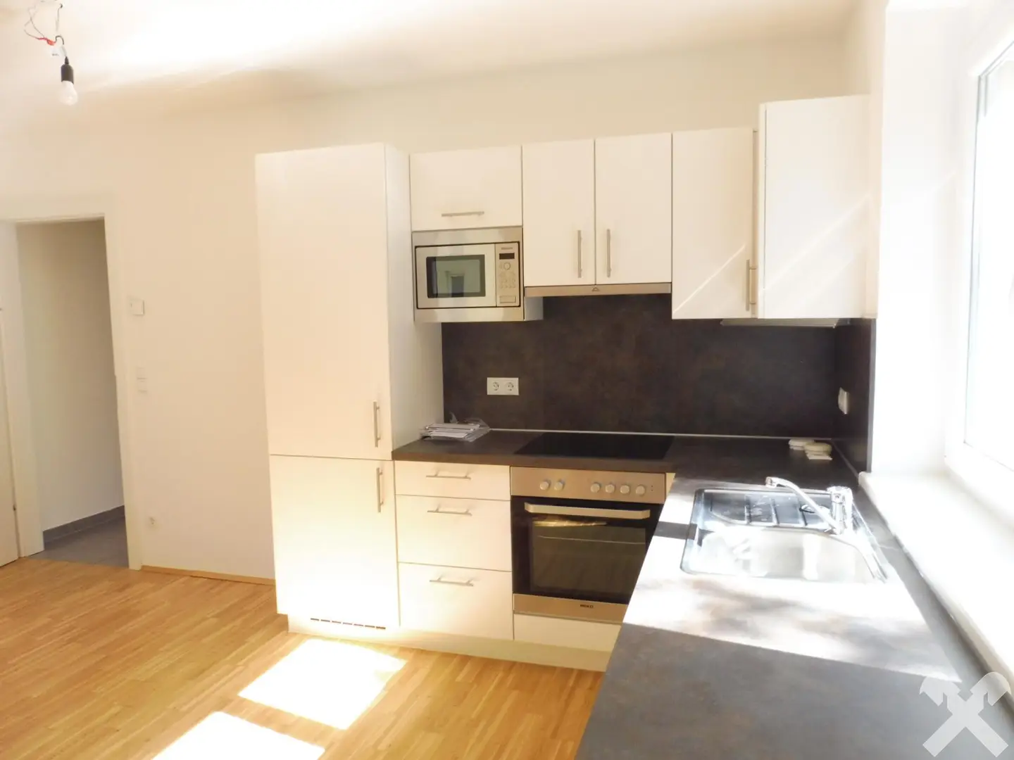 Ground floor apartment with terrace in Ragnitz