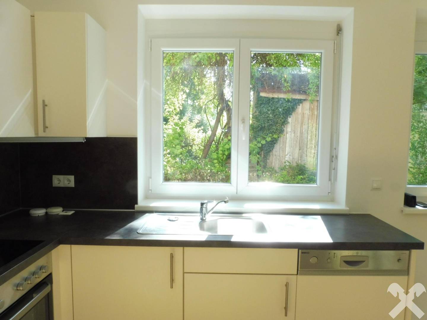 Ground floor apartment with terrace in Ragnitz