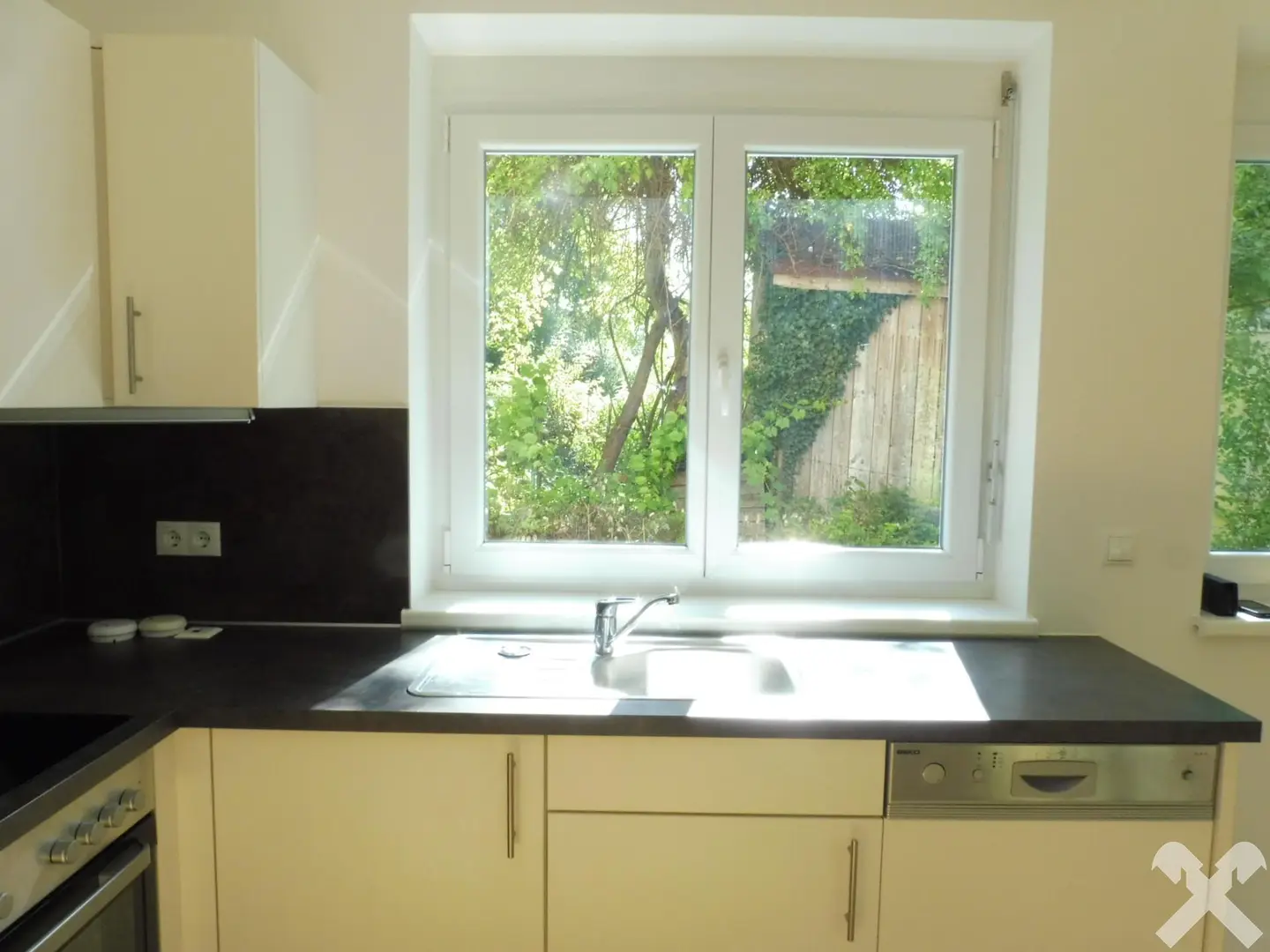Ground floor apartment with terrace in Ragnitz