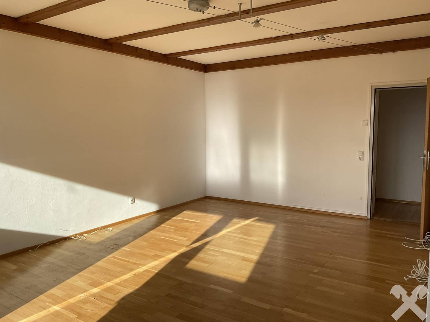 Wohnung mit Loggia und Blick über die Stadt
