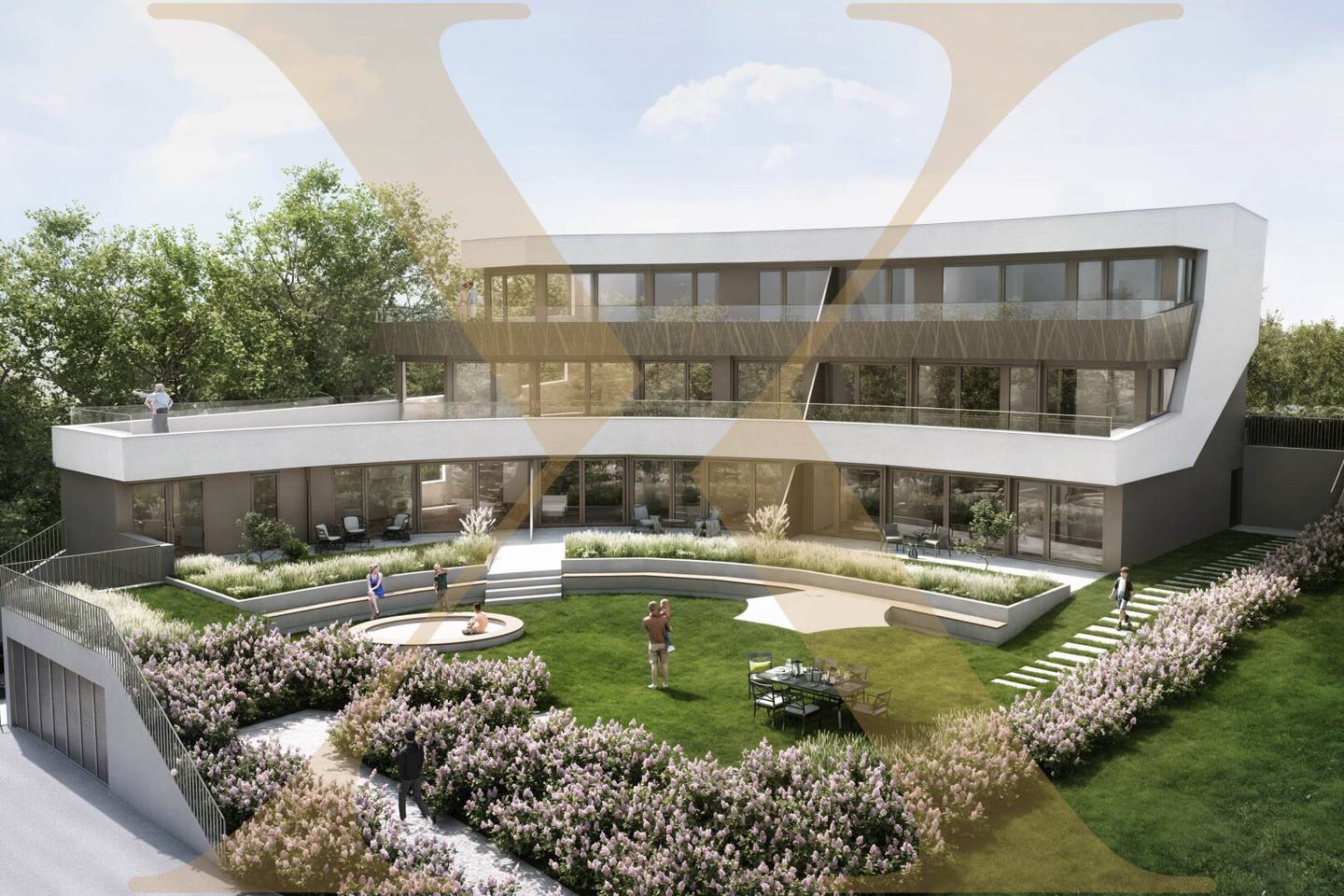 Neubauwohnung mit Terrasse und Privatgarten nahe der Donau