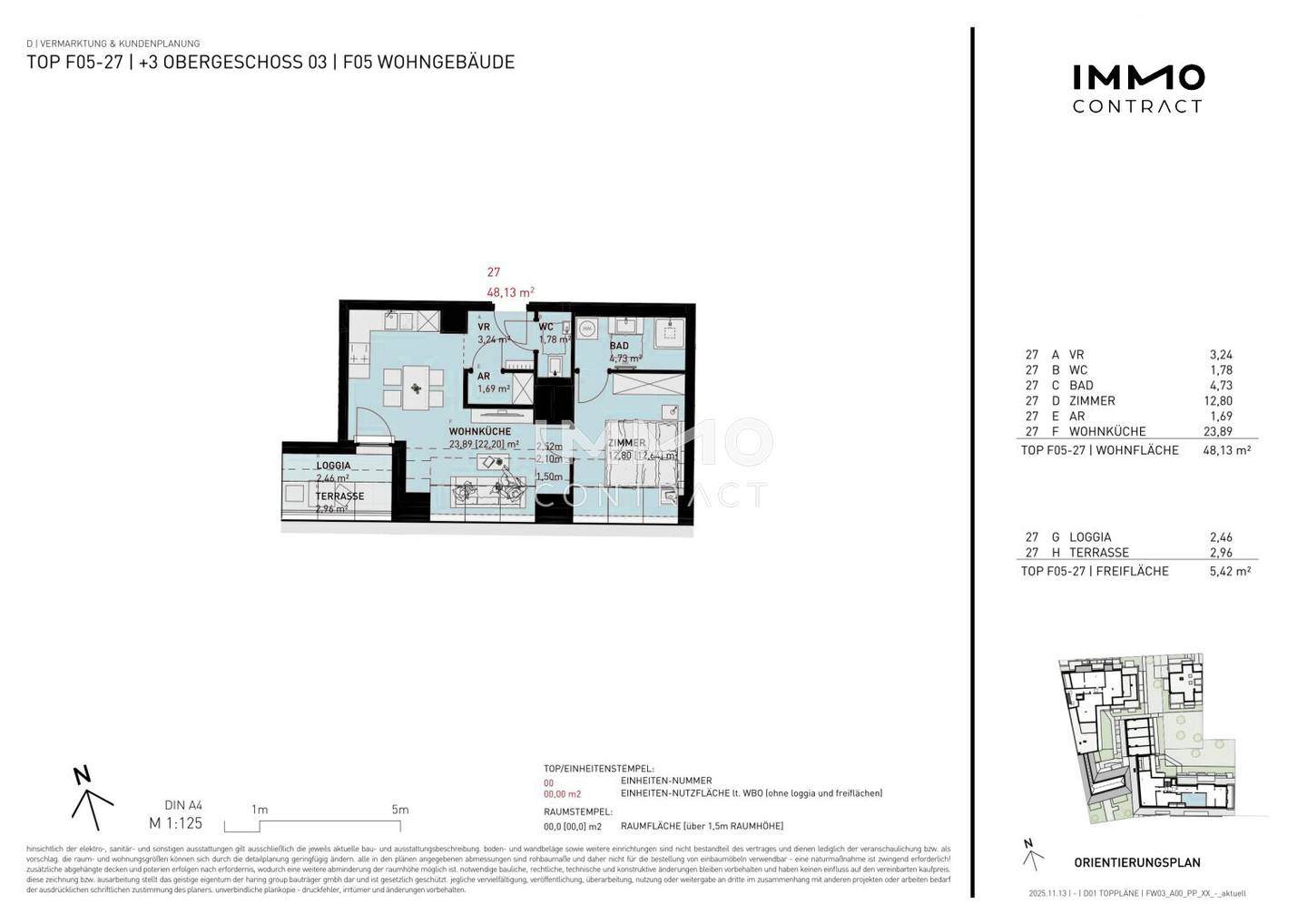 Brand new attic apartment with balcony