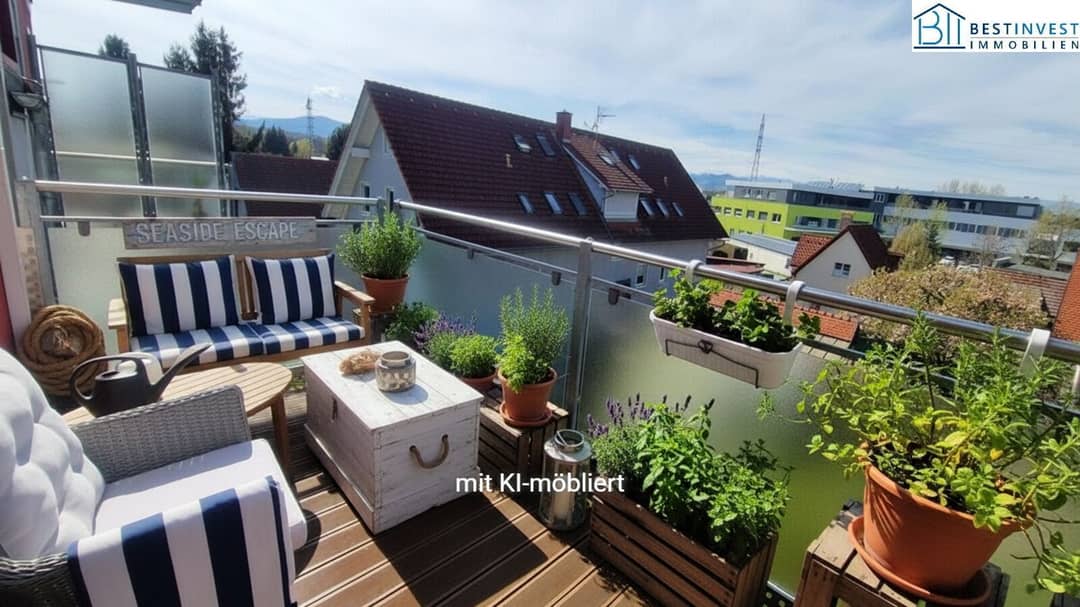 Penthouse mit Lift Westterrasse Blick über Lieboch