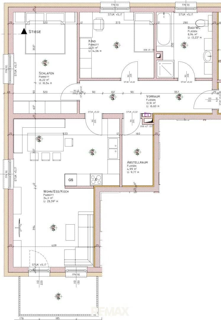 New build apartment air source heat pump