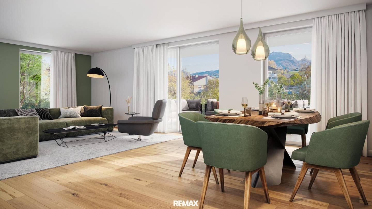 Erstbezug Wohnung Zentrum Ohlsdorf Balkon
