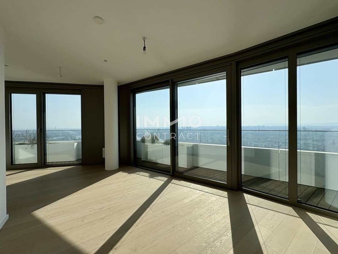 Wohnung 39 Stock mit Blick auf Alte Donau