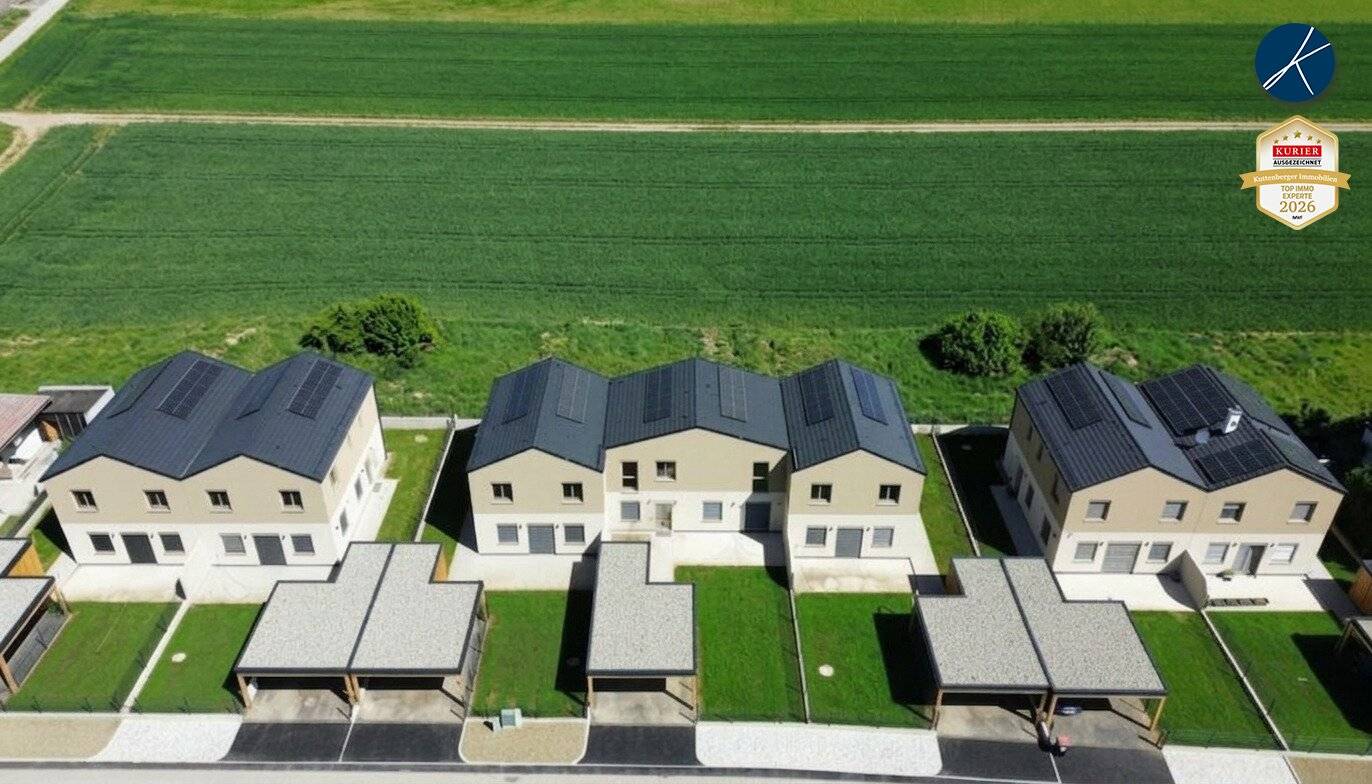 Row House Development "Living in the Cornfield" in Jettsdorf near Grafenwörth