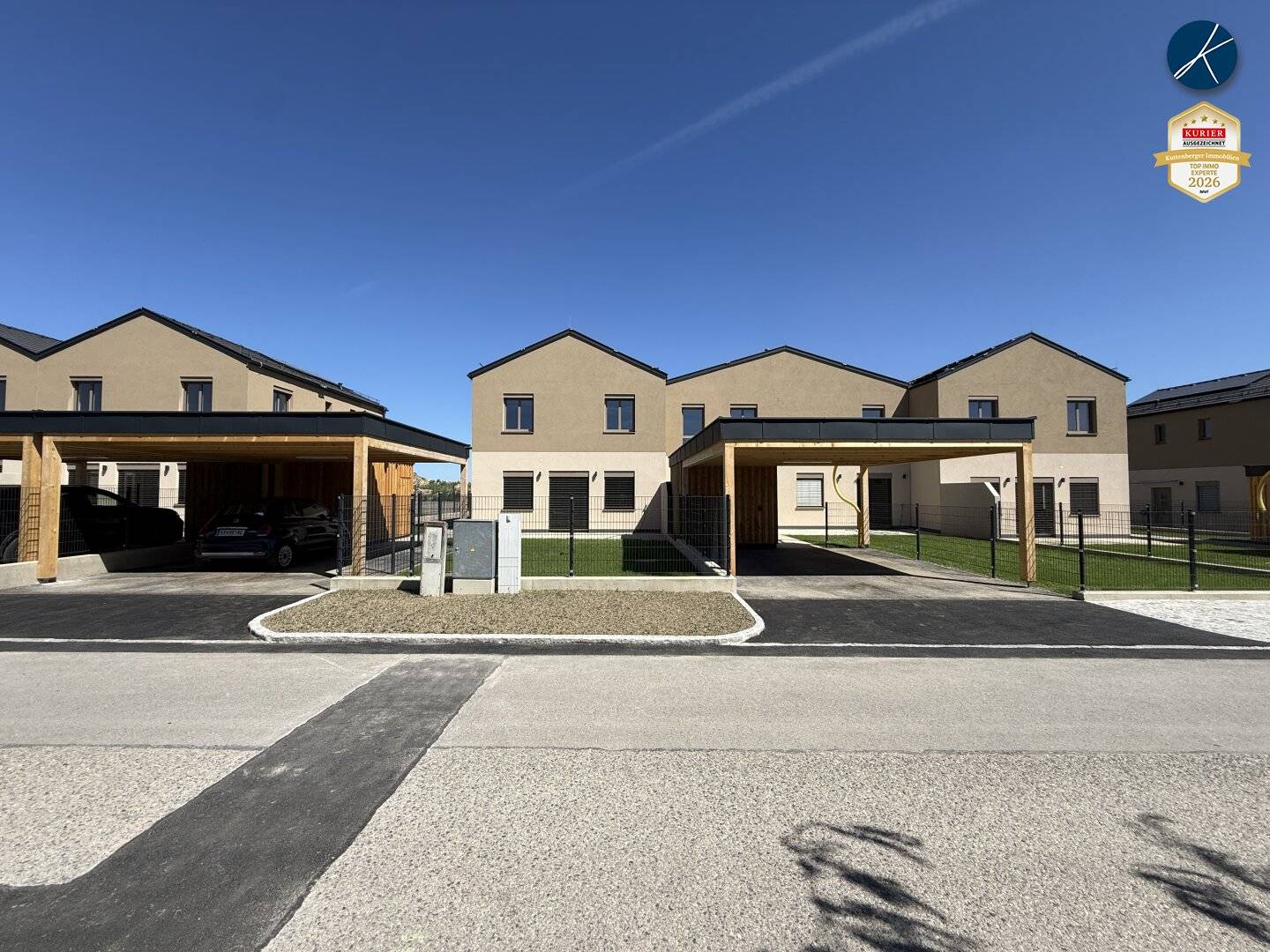 Reihenhausanlage "Wohnen im Kornfeld" in Jettsdorf bei Grafenwörth