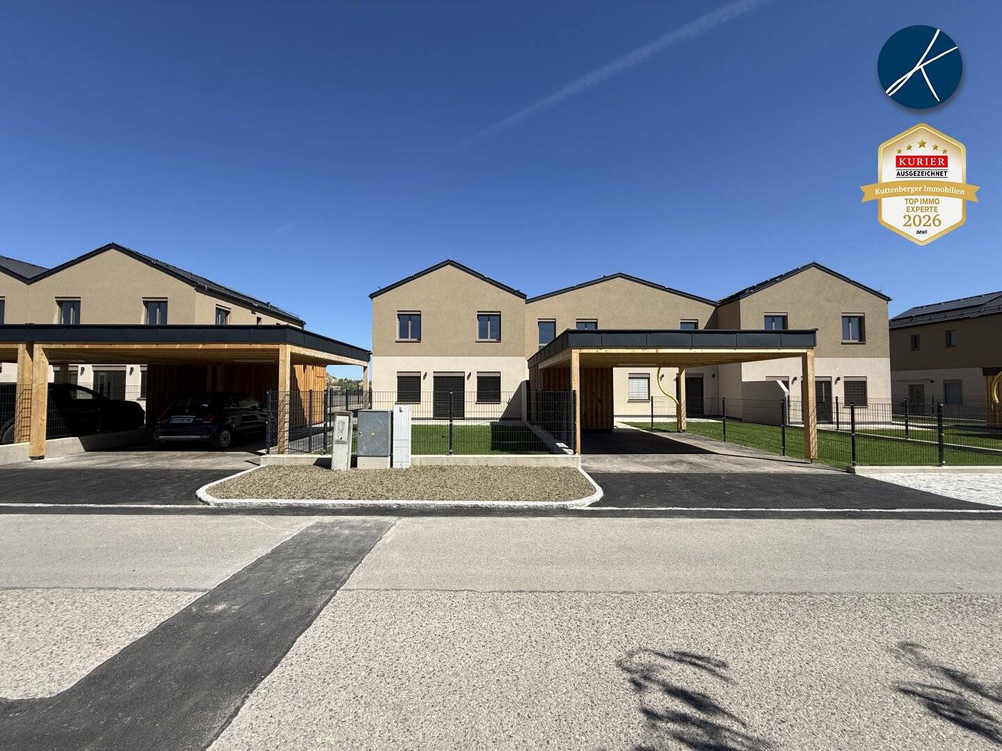 Row House Development "Living in the Cornfield" in Jettsdorf near Grafenwörth