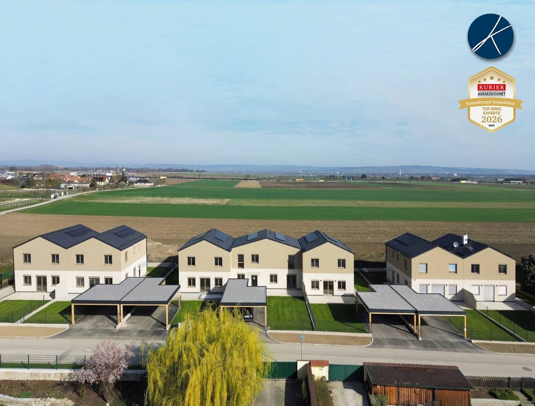 Row House Development "Living in the Cornfield" in Jettsdorf near Grafenwörth
